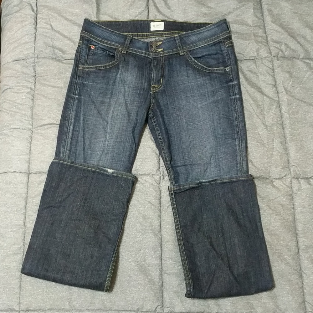 Hudson signature bootcut jeans